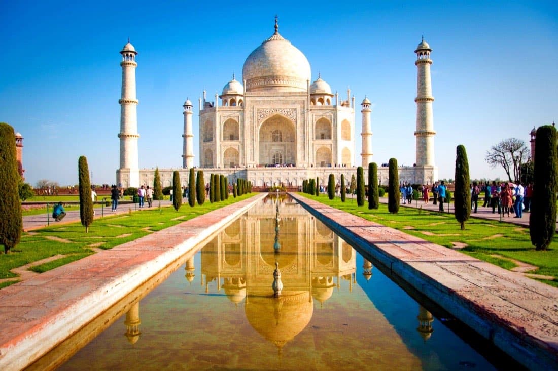 Taj Mahal in Agra, India